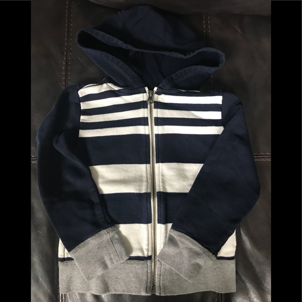 Crewcuts Boy Zip-up Hooded Sweatshirt